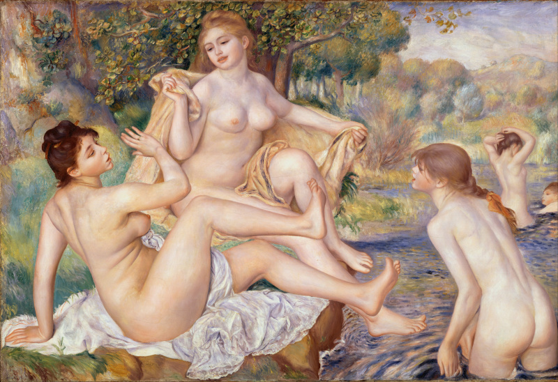 Pierre Auguste Renoir. The Large Bathers