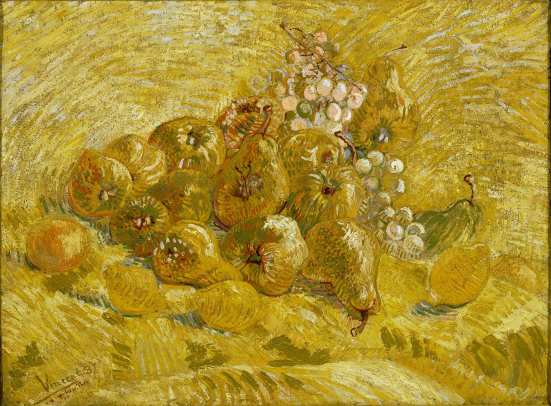 Vincent van Gogh. Still Life with Quinces