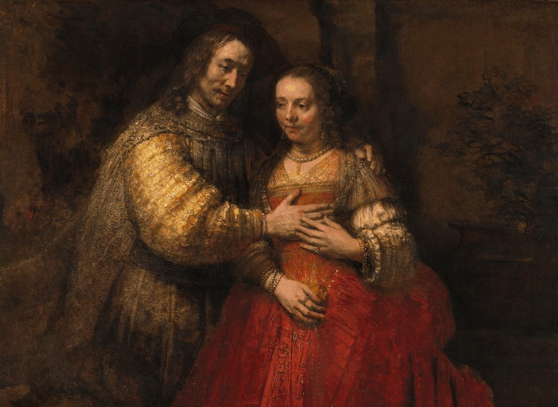 Rembrandt. The Jewish Bride